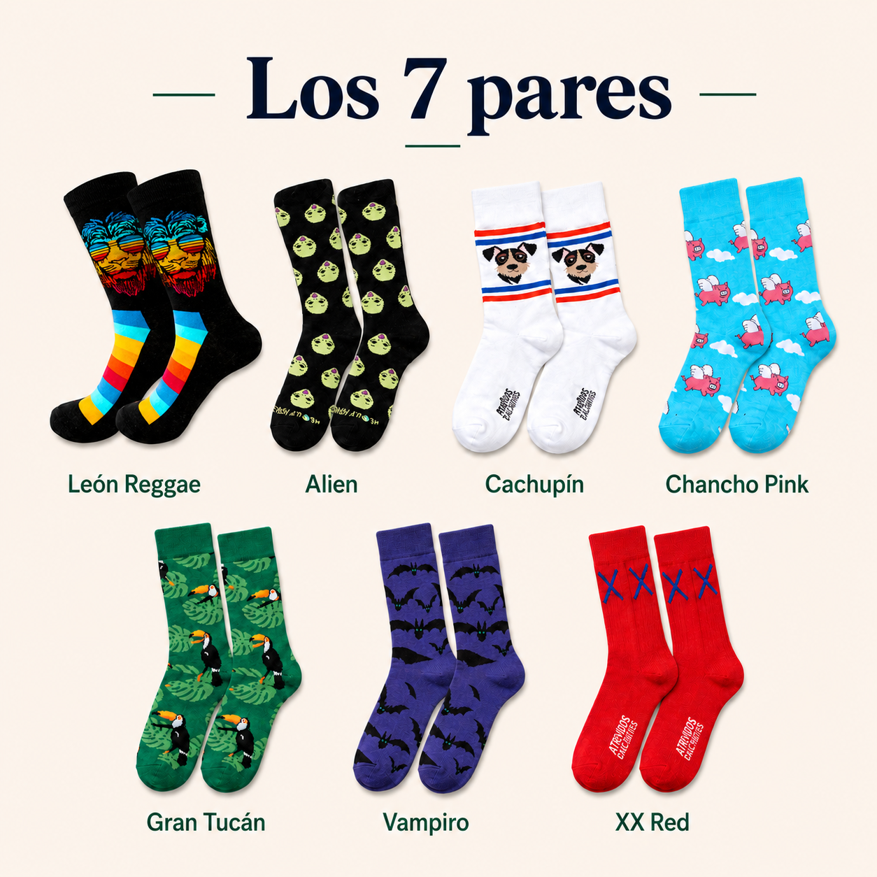 Pack 7 Los Atrevidos