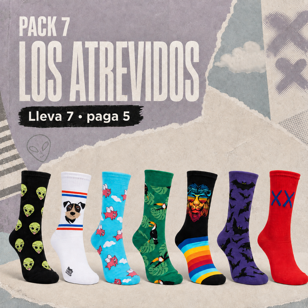 Pack 7 Los Atrevidos