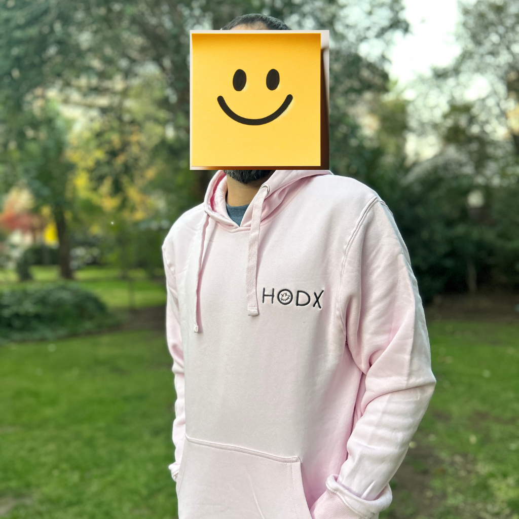 Poleron Rosado HODX Negro