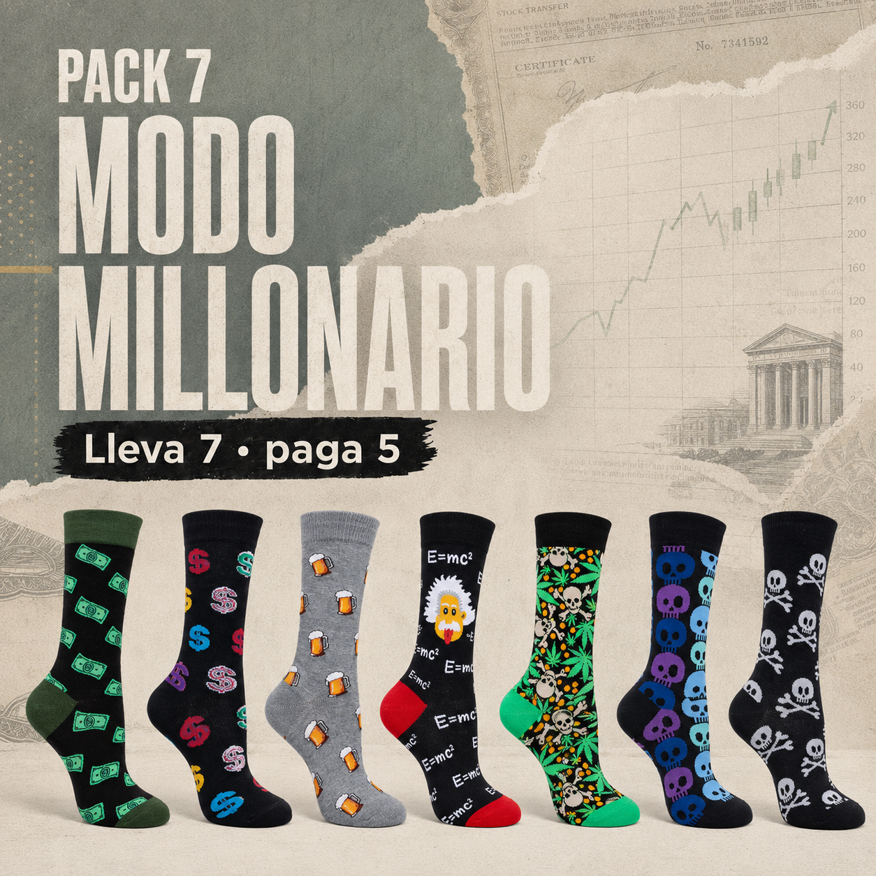 Pack 7 Modo Millonario