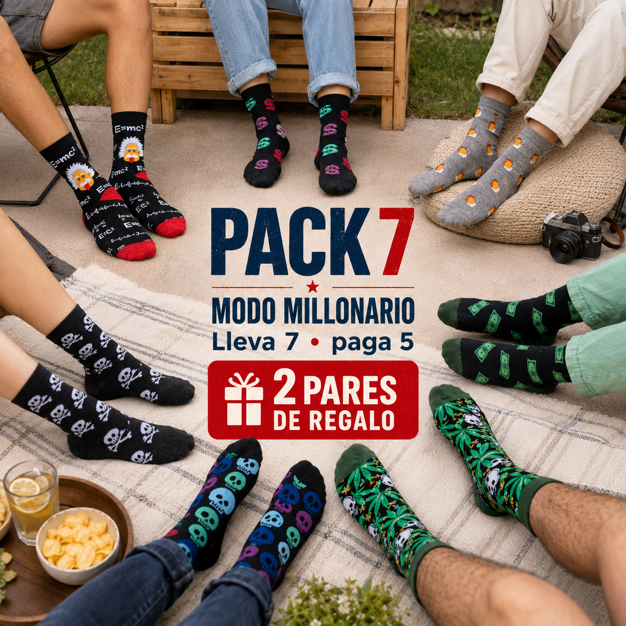 Pack 7 Modo Millonario