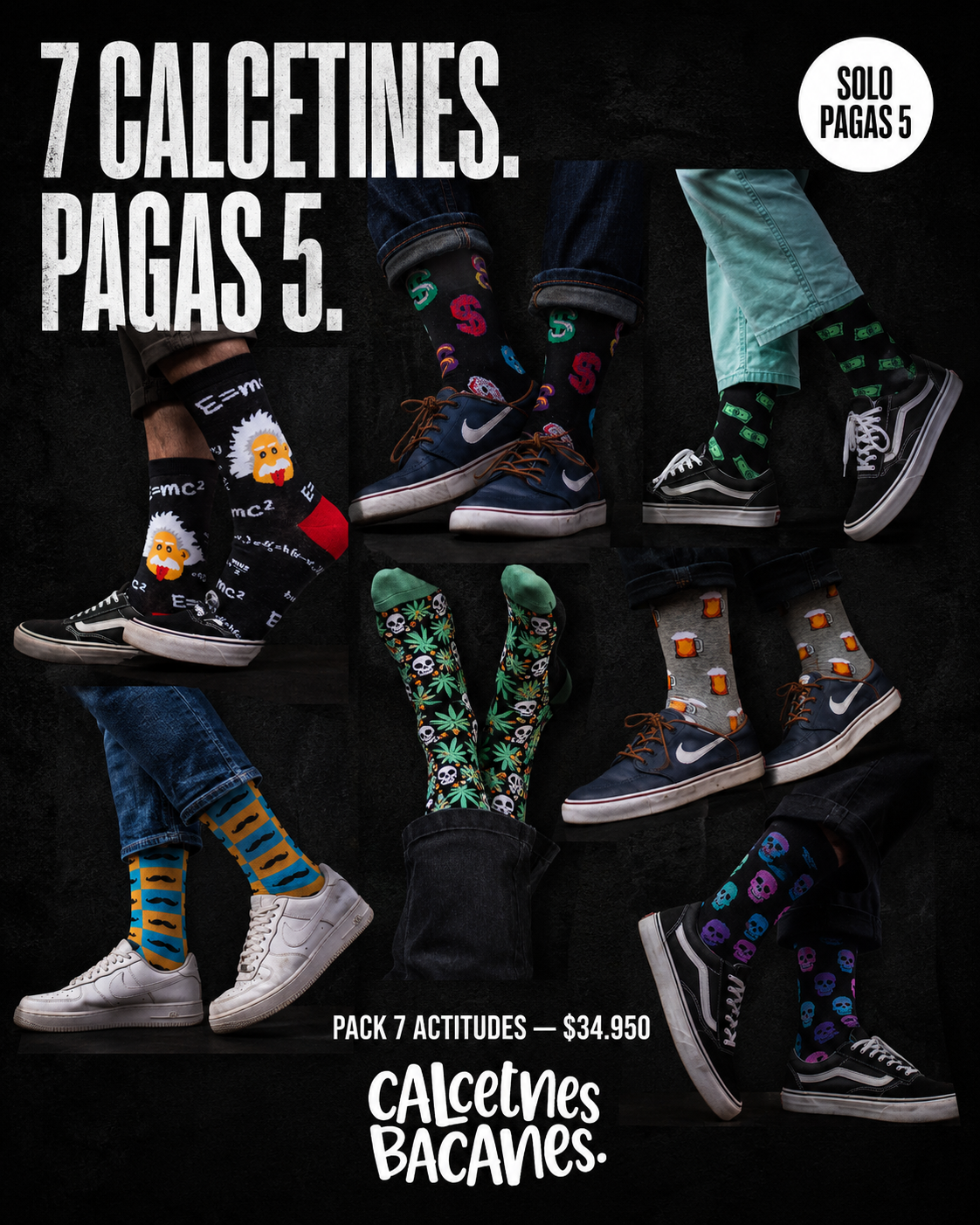 Pack Los 7 Más Bacanes