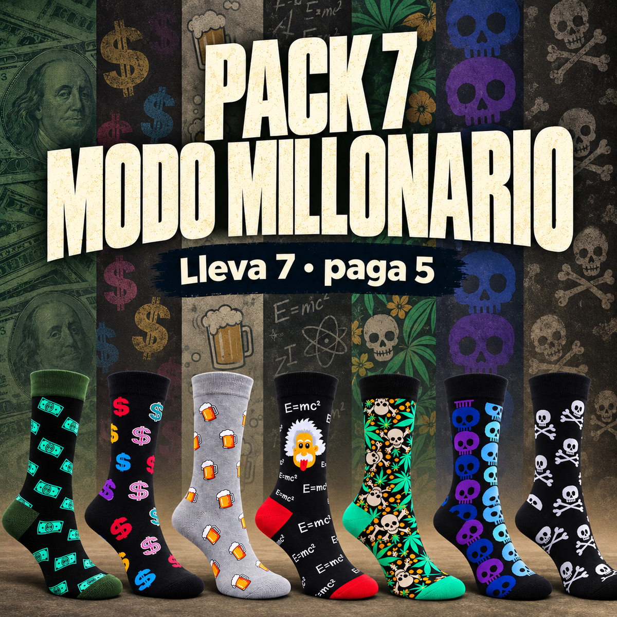 Pack 7 Modo Millonario