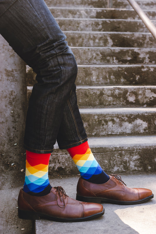 FORMAL ROJO     Calcetines Bacanes