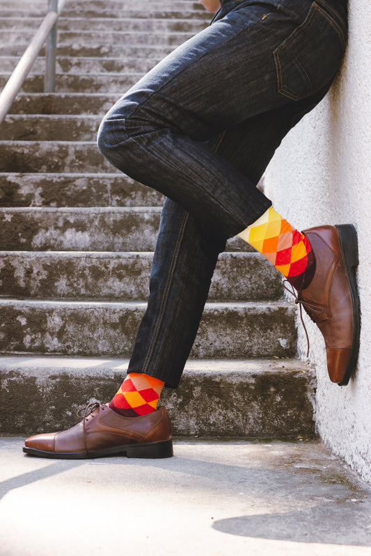 FORMAL AMARILLO     Calcetines Bacanes