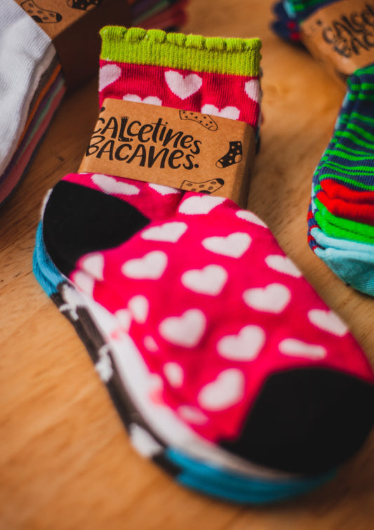 Pack 3 Mini Calcetines Bacanes Estrellitas